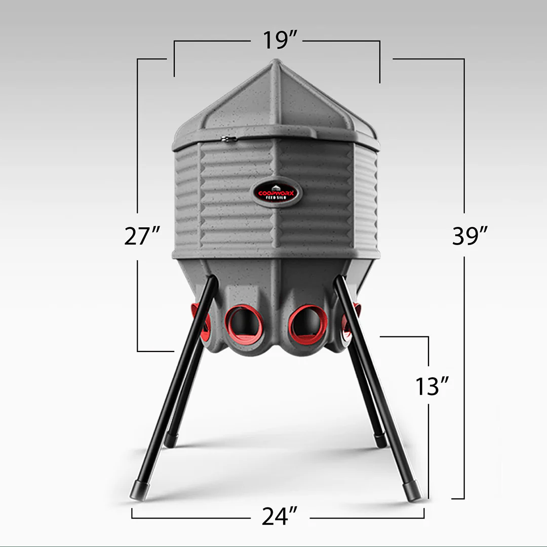 80 lb. FEED SILO - Image 6
