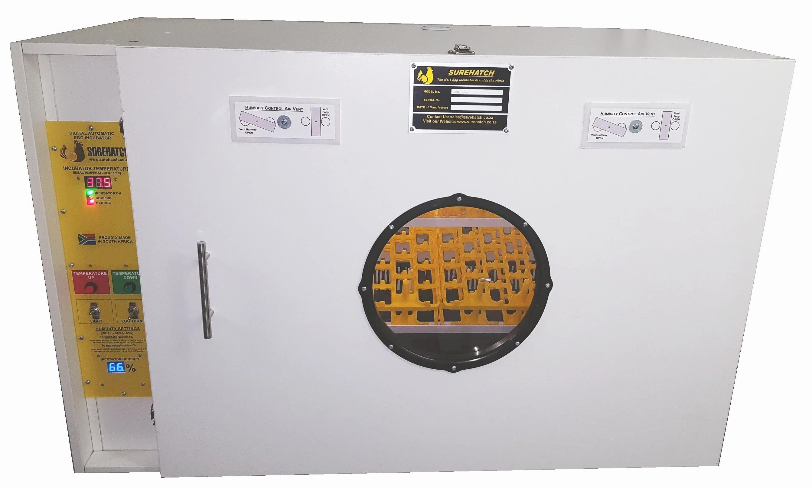 SH680 Automatic Digital Egg Incubator and Hatcher for 680 eggs - Image 3