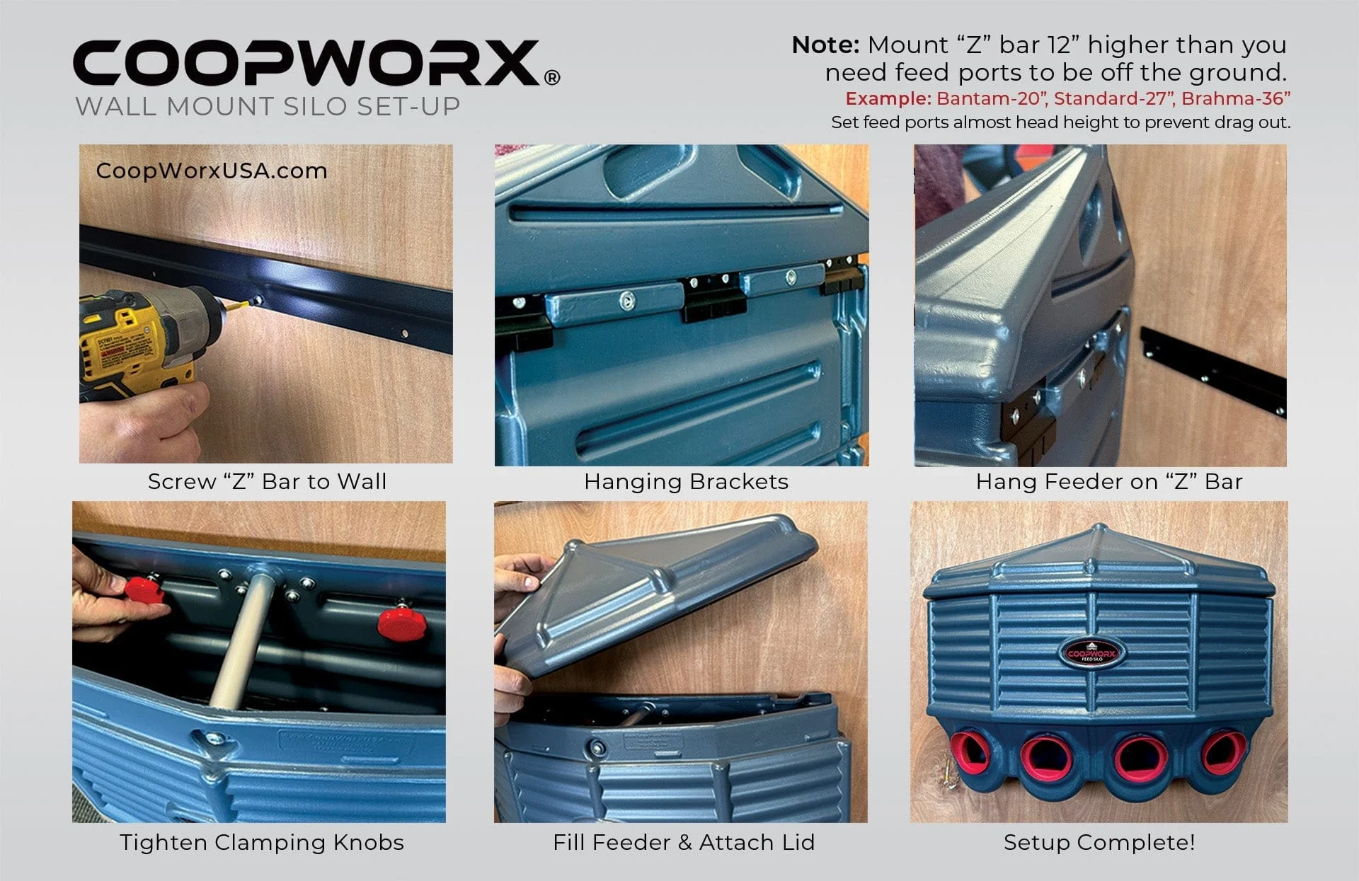 Wall Mount Feed Silo - Image 3